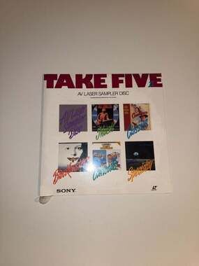 Sony Take Five II AV Laser Sampler Disc